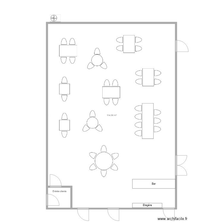 Implantation carcasse 2. Plan de 0 pièce et 0 m2