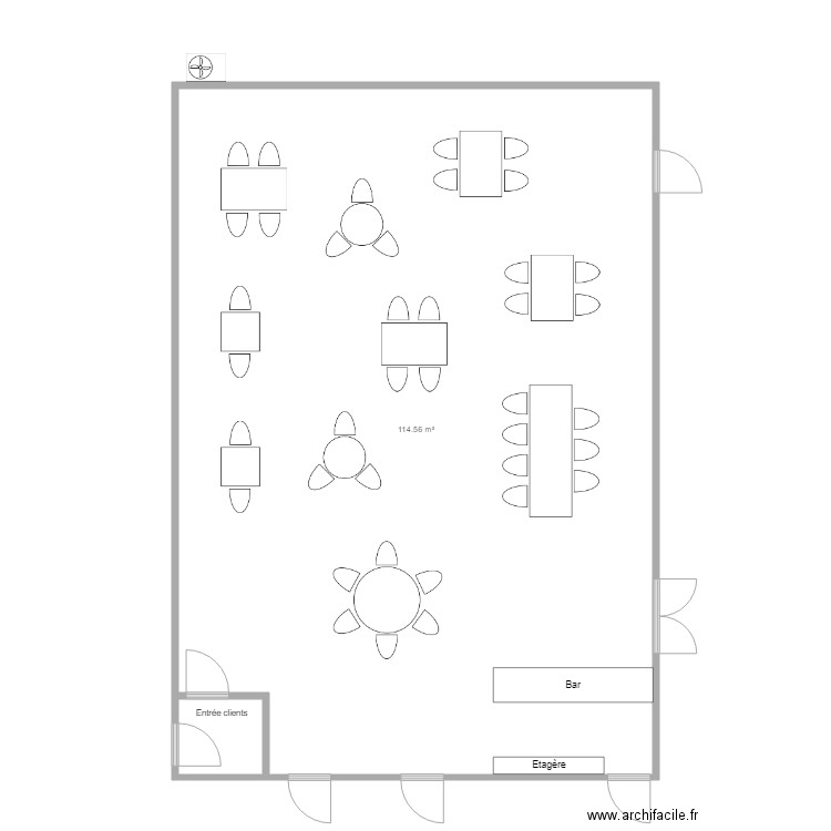 Implantation carcasse 2. Plan de 0 pièce et 0 m2