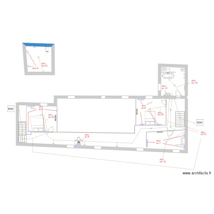 arcay 2 . Plan de 0 pièce et 0 m2