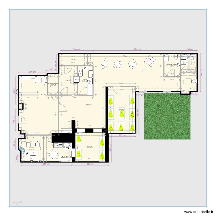 Le Mans 3. Plan de 0 pièce et 0 m2