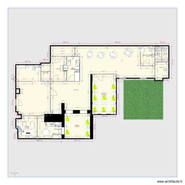 Le Mans 3. Plan de Le Mans 3. Plan de