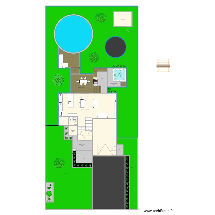 Viridis terrain janvier 2021 spa. Plan de 0 pièce et 0 m2