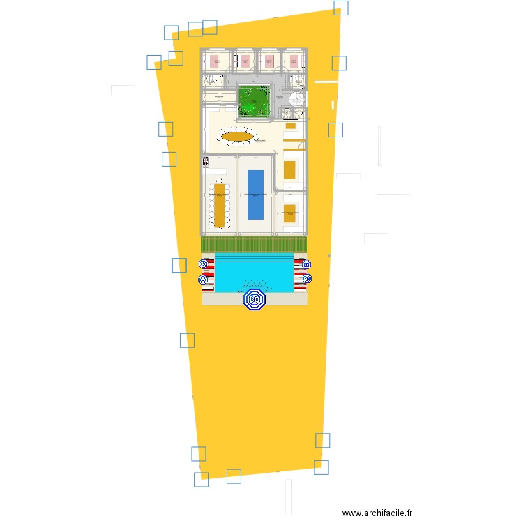 Carro Patio. Plan de 0 pièce et 0 m2