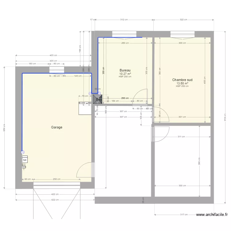 Maison v2. Plan de 