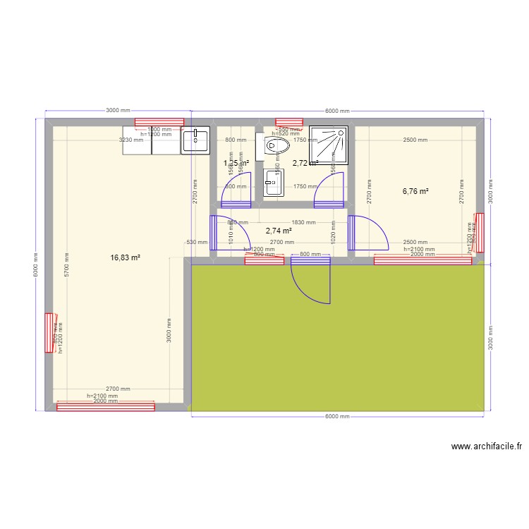Антон Новопетровское. Plan de 0 pièce et 0 m2