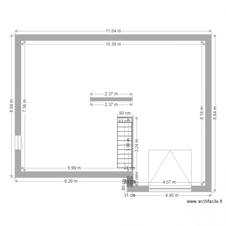 CALLEWAERT LECAS sous sol. Plan de 0 pièce et 0 m2