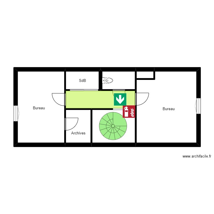 Livéo 2ème étage. Plan de 0 pièce et 0 m2