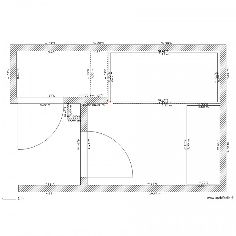 salle de bain. Plan de 0 pièce et 0 m2