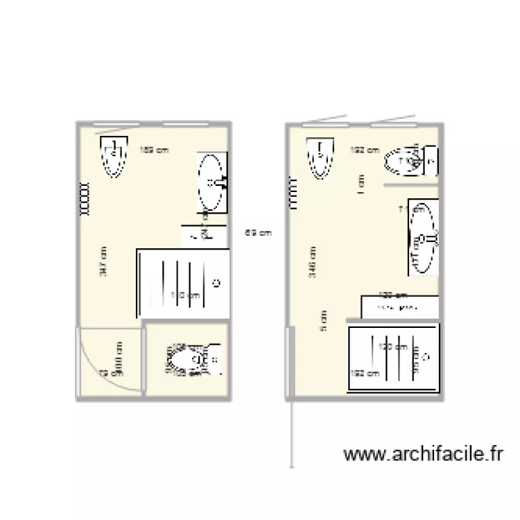 salle de bains projets. Plan de salle de bains projets. Plan de