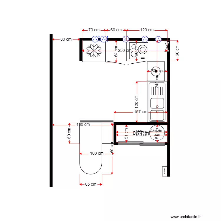 logement Jeremy. Plan de 