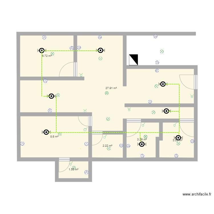 plano sin elec. Plan de 0 pièce et 0 m2