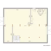 CAB CLEM RDC ESCALIER 2/4 TOURNANT