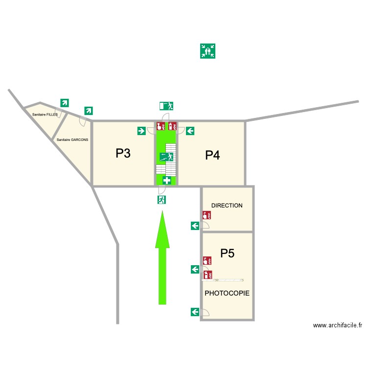 Saint Médard Mons  REZ ZOOM. Plan de 0 pièce et 0 m2