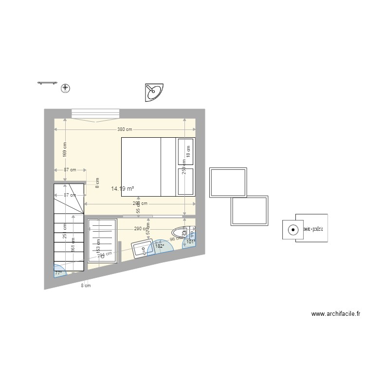 bretteville 3 v4. Plan de 0 pièce et 0 m2