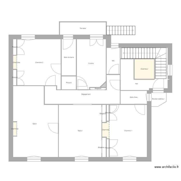 Moulaire Niv 1. Plan de 0 pièce et 0 m2