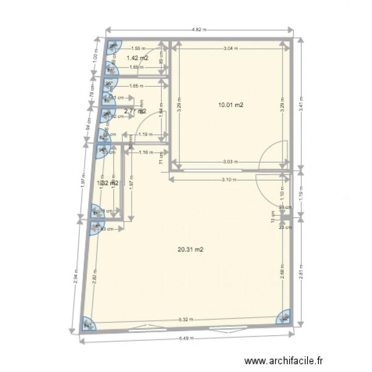 177 Endoume final. Plan de 0 pièce et 0 m2