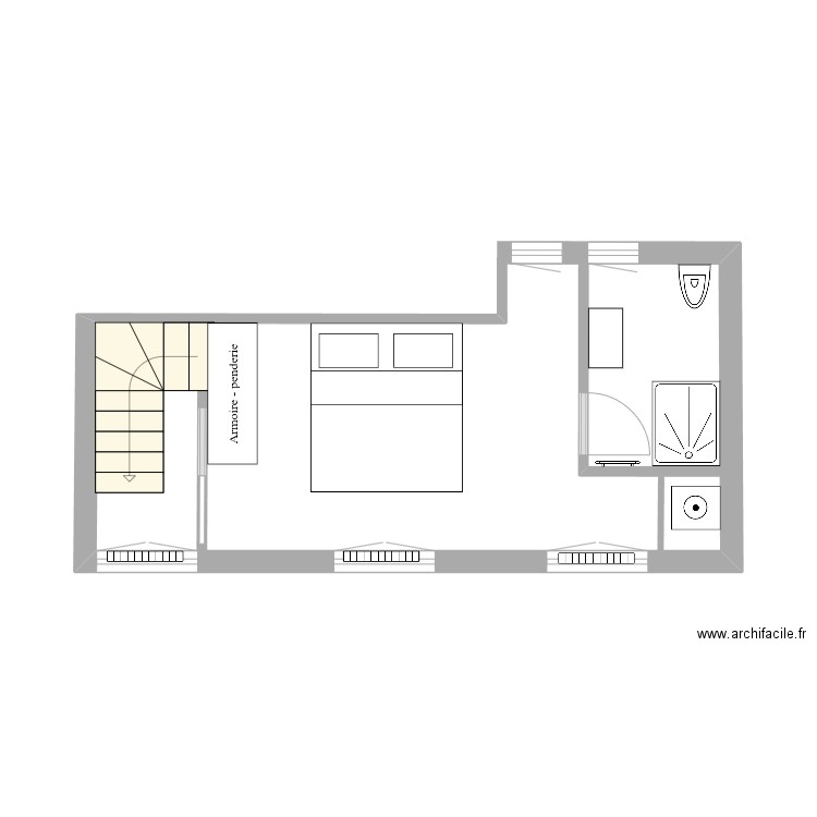 Fleurs étage 7 V3. Plan de 0 pièce et 0 m2