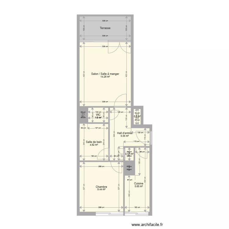 Juv&eacute;na essai. Plan de 