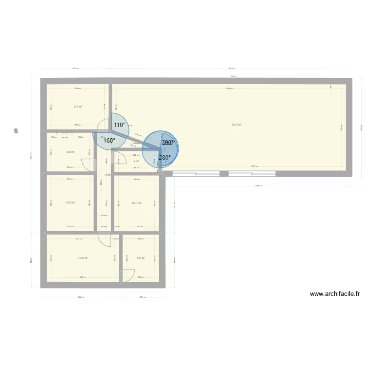 evelyne plain pied. Plan de evelyne plain pied. Plan de