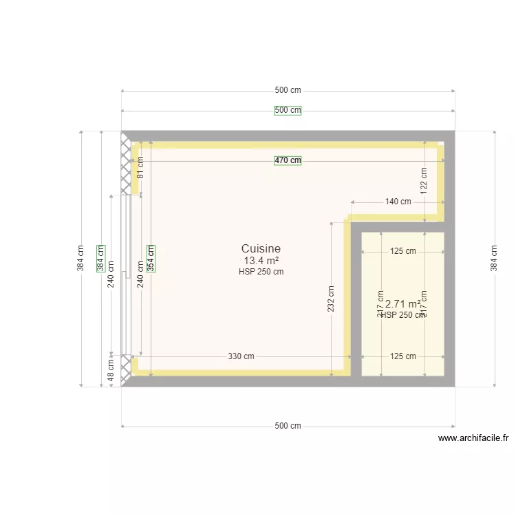cuisine d &eacute;t&eacute; +spa. Plan de 