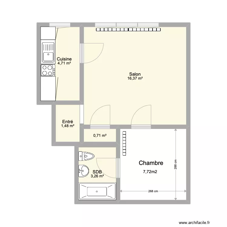 Scailquin 2G. Plan de 