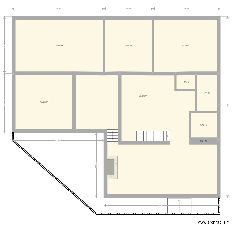 rdc Mascaras. Plan de 0 pièce et 0 m2