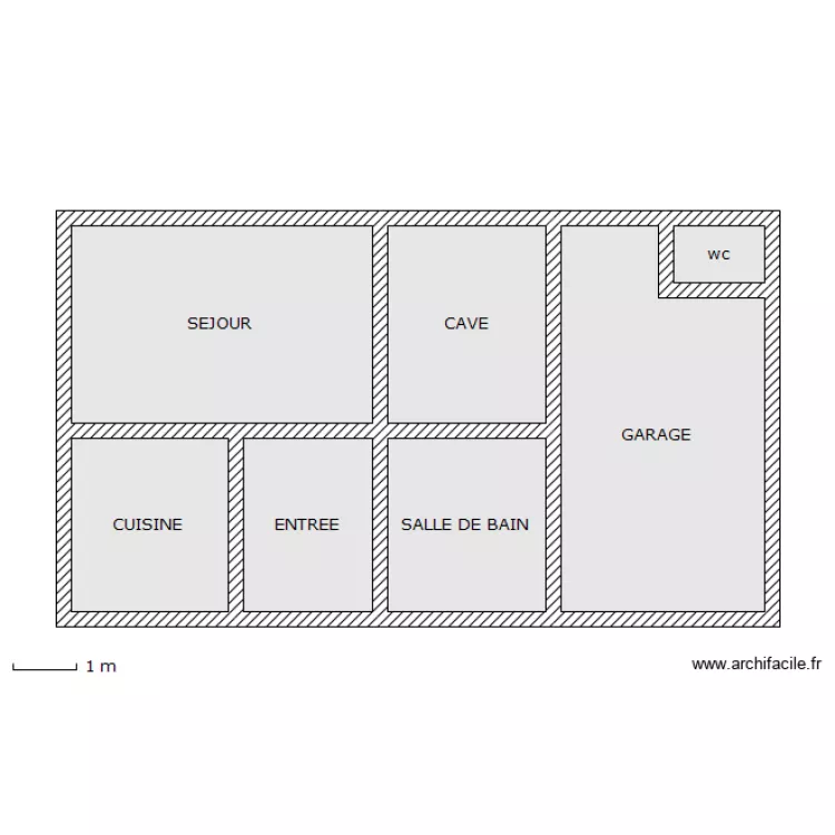 CHARPENTIER. Plan de 