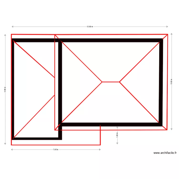 plan charpente. Plan de 