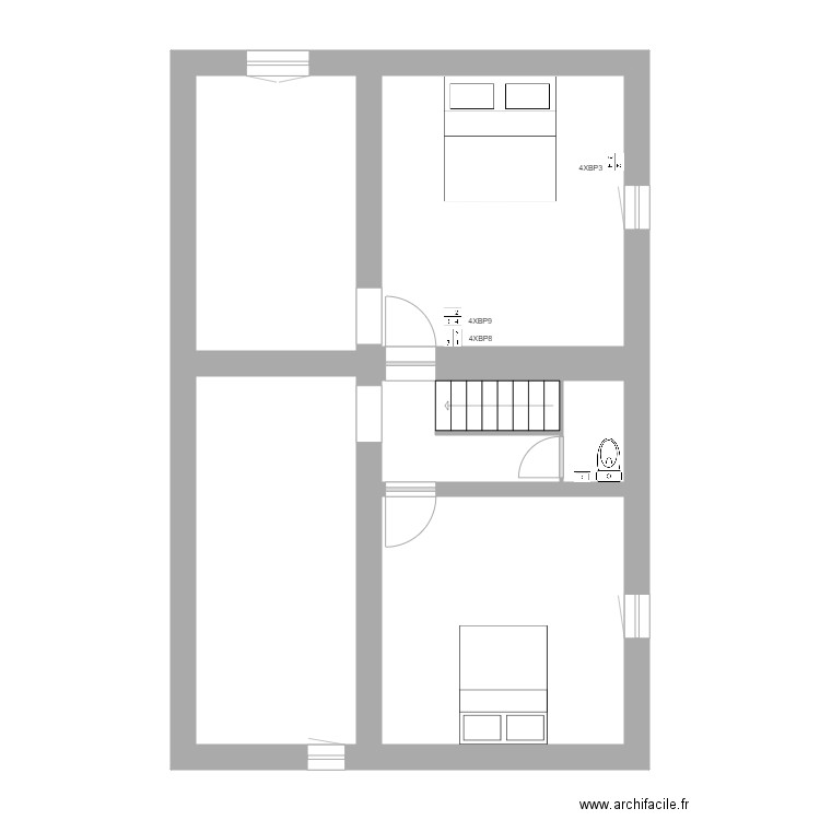 Ereffe étage entrée API. Plan de 0 pièce et 0 m2