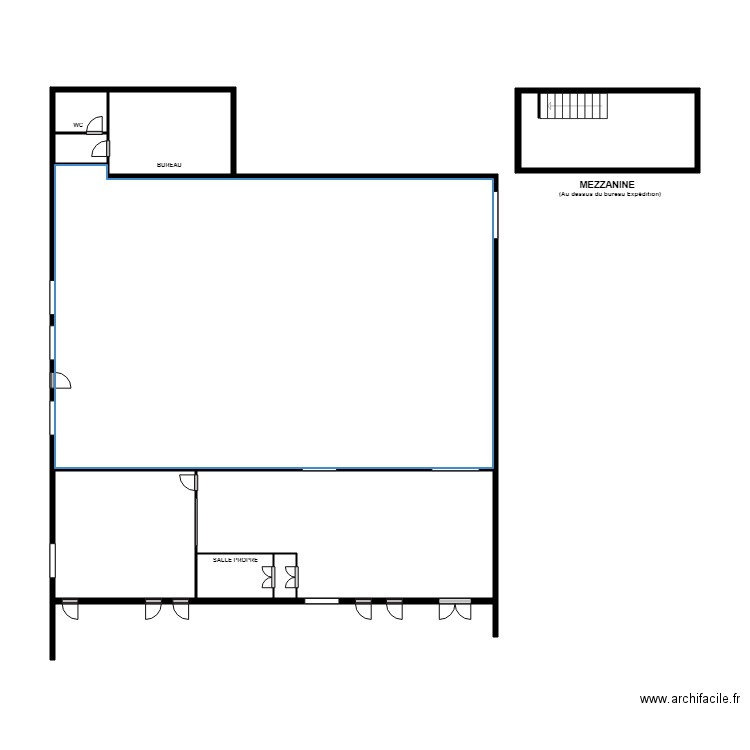 PERNAT LOGRDC ENTREPOT. Plan de 0 pièce et 0 m2