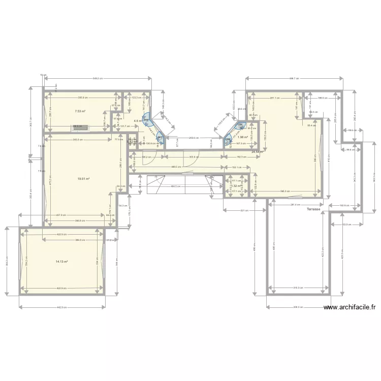 Poussin Plan Originr. Plan de 