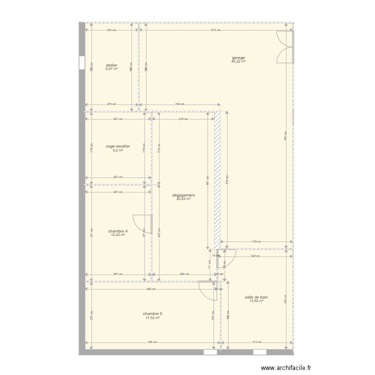 GIGNAC ss sol proposition. Plan de 0 pièce et 0 m2