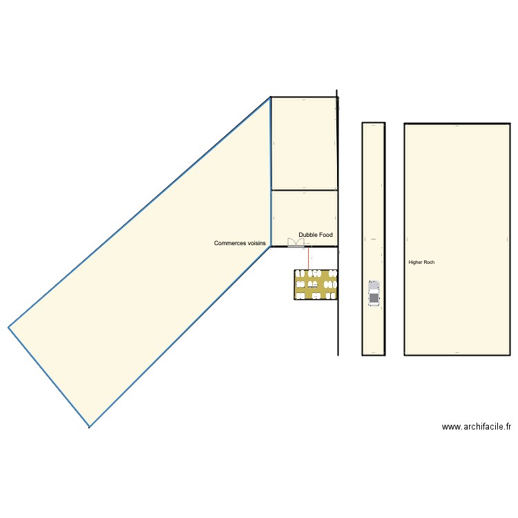Terrasses Dubble Food Montpellier St Roch. Plan de 0 pièce et 0 m2
