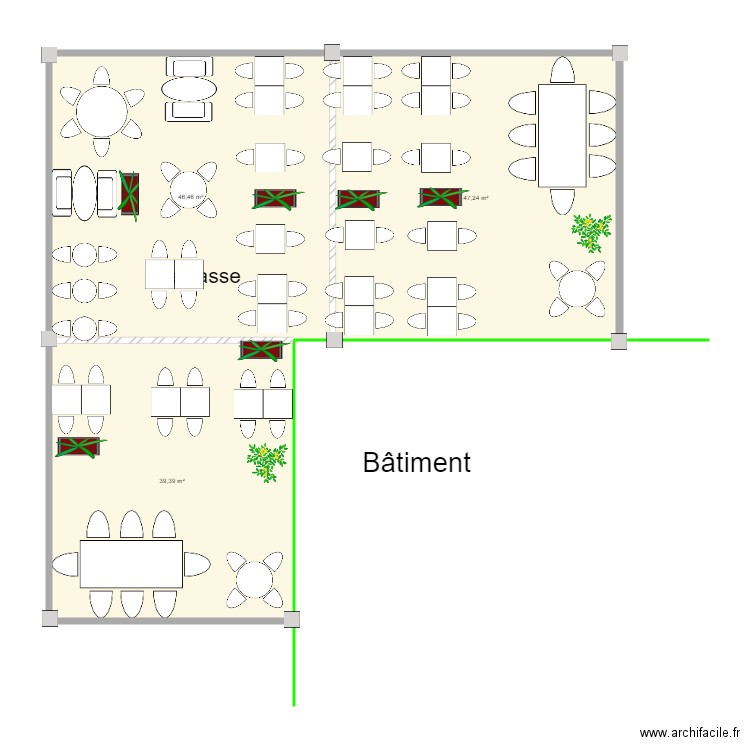 pergola. Plan de 0 pièce et 0 m2