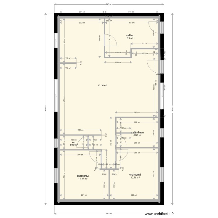 Annie. Plan de 0 pièce et 0 m2