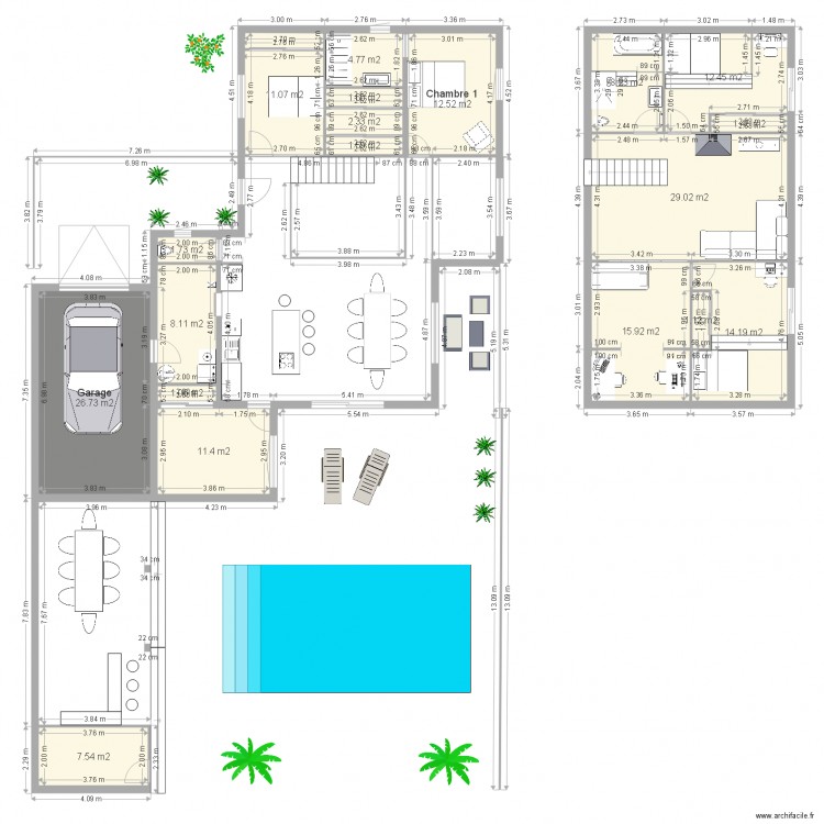 projet1. Plan de 0 pièce et 0 m2