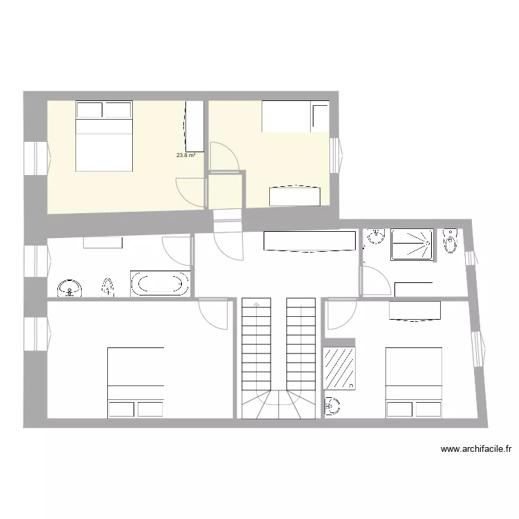 GRUI Etage 1 v1. Plan de 