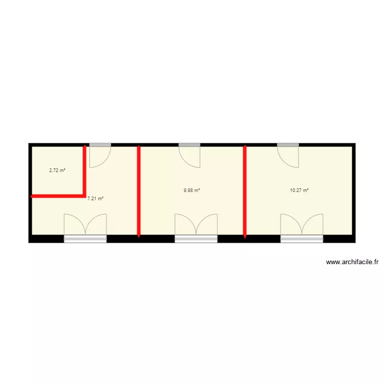 H&ocirc;tel Antibes. Plan de 