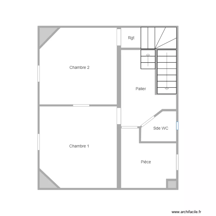 ETAGE LAJOIE. Plan de 