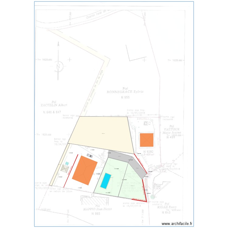 PROJET VERT PRE. Plan de 0 pièce et 0 m2