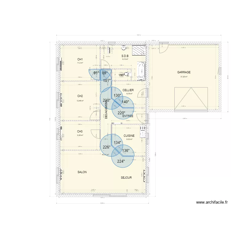 tour du crieu 14. Plan de 