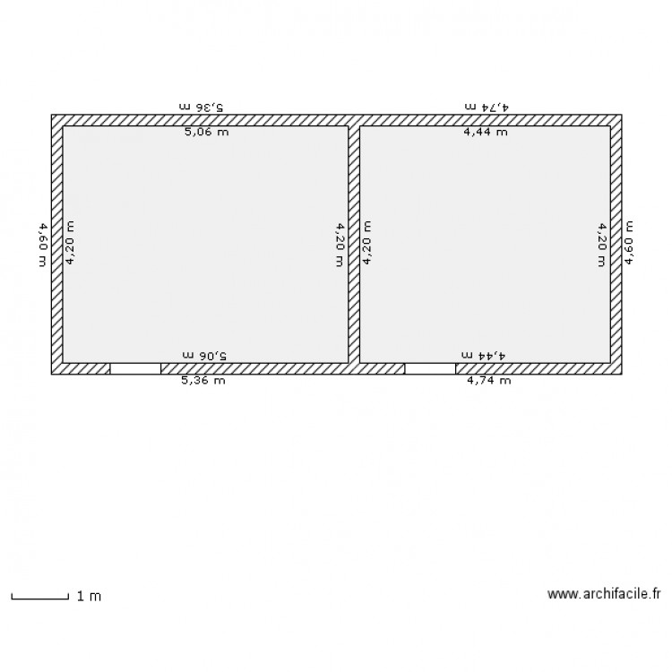 Bureau Douanio. Plan de 0 pièce et 0 m2