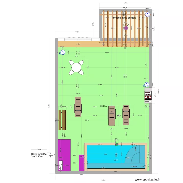 Jardin dernierA. Plan de 