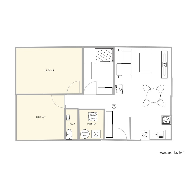 new plan. Plan de 0 pièce et 0 m2