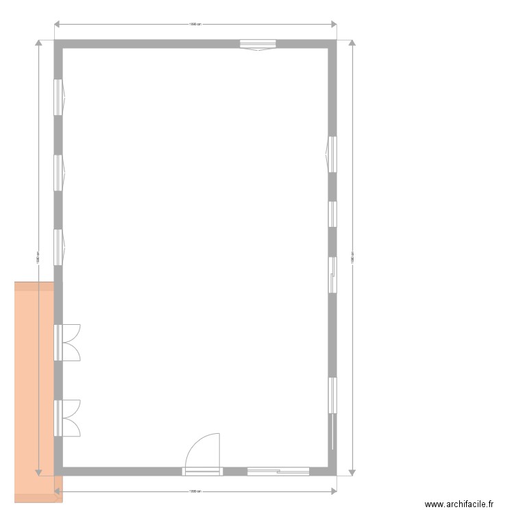 fillias exterieur. Plan de 0 pièce et 0 m2