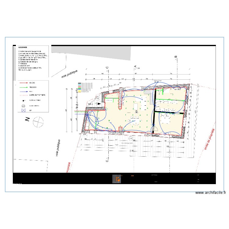 Sandra et Max BRVJ 2 5 RDC . Plan de 11 pièces et 182 m2