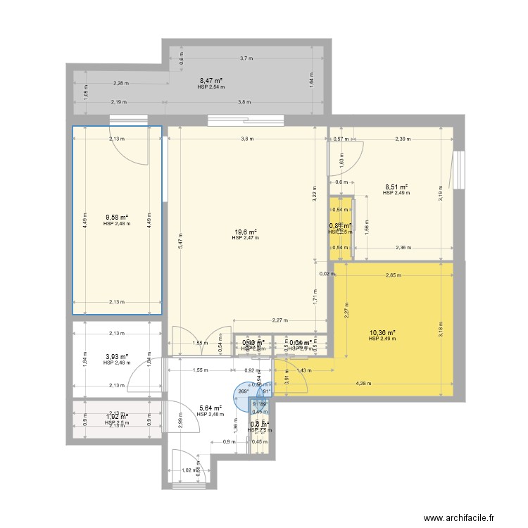 Jphi T3b. Plan de 0 pièce et 0 m2