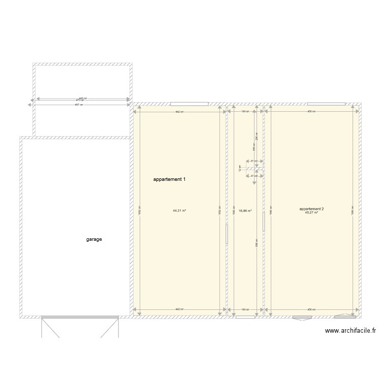 palestro rez de chaussee. Plan de 0 pièce et 0 m2