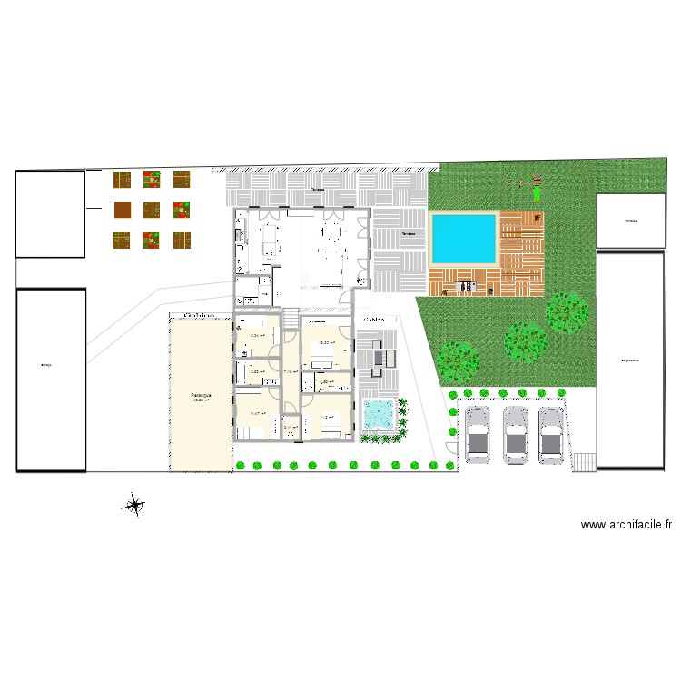 2021 01 16 projet 16. Plan de 0 pièce et 0 m2