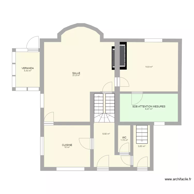 PLAN ST NICOLAS LOGEMENT 1. Plan de 